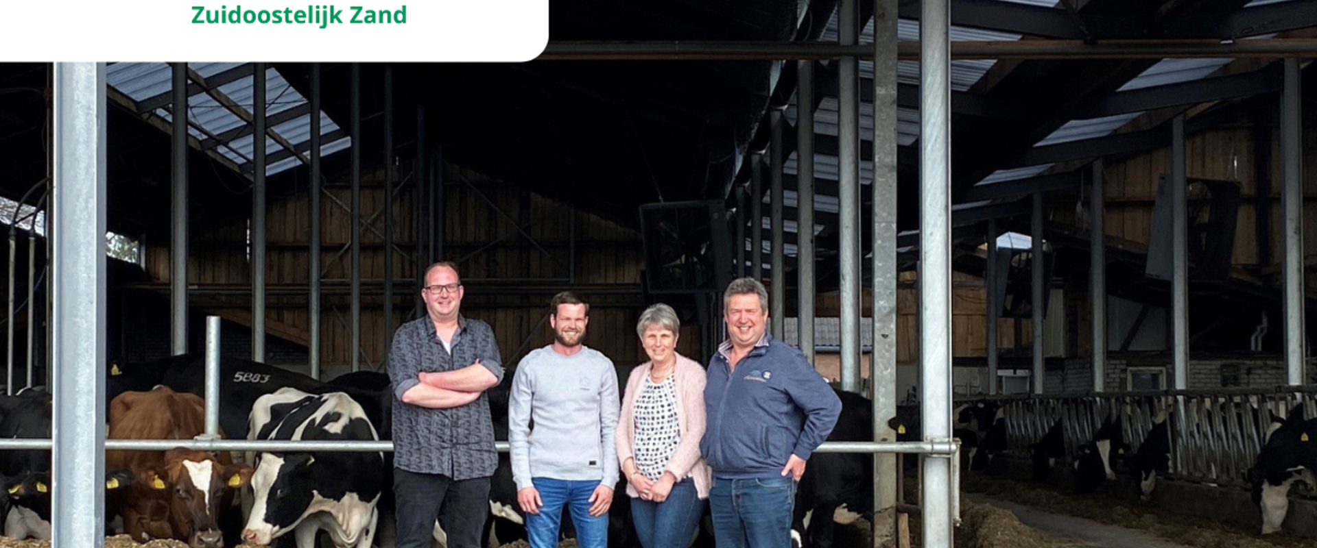 Bedrijfssysteem van natuurinclusieve melkveehouderij in Boerderij van de Toekomst Zuidoostelijk Zand