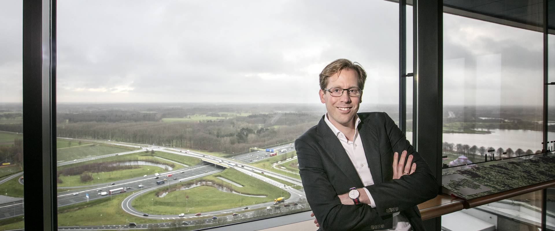 Christophe van de Maat, gedeputeerde mobiliteit en samenwerking in Provincie Noord-Brabant
