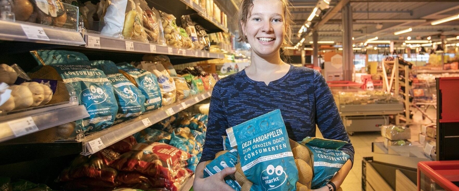 Consument vooraan in de voedselketen