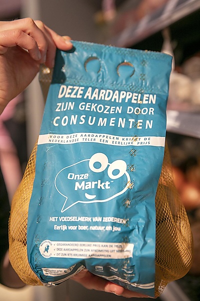 Consument vooraan in de voedselketen