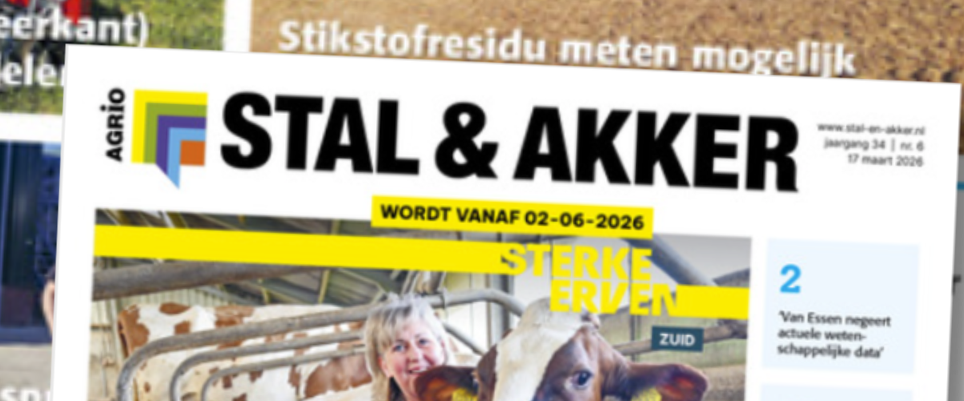 De AgroProeftuin Noordoost-Brabant in vakblad Stal & Akker