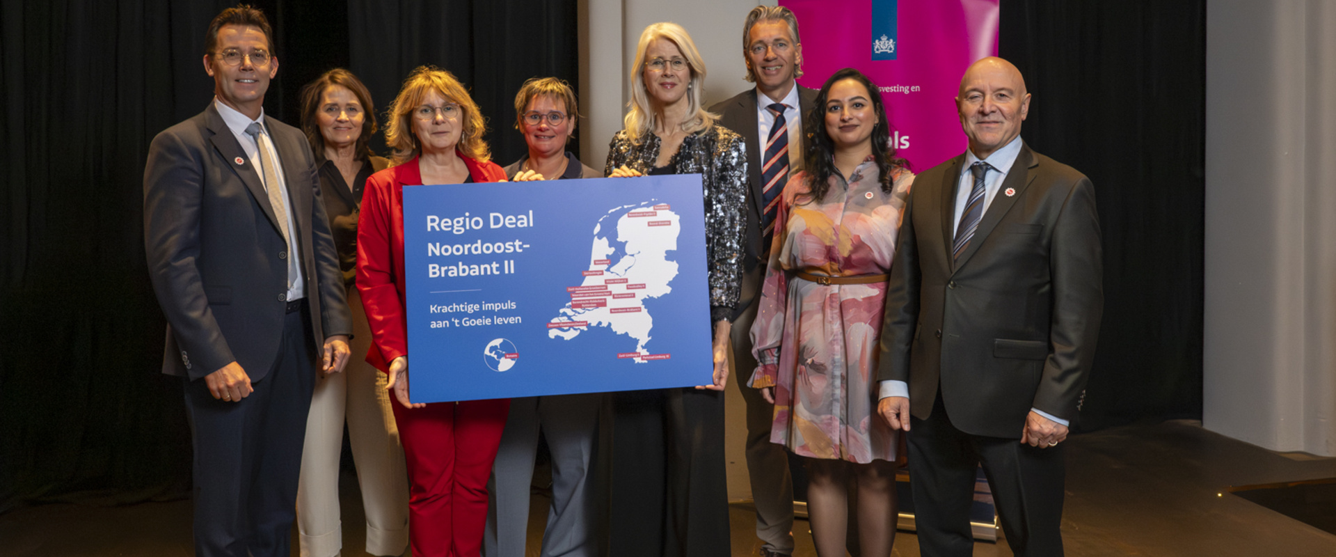Regio Deal ’t Goeie leven officieel van start; € 70 miljoen voor brede welvaart in Noordoost-Brabant