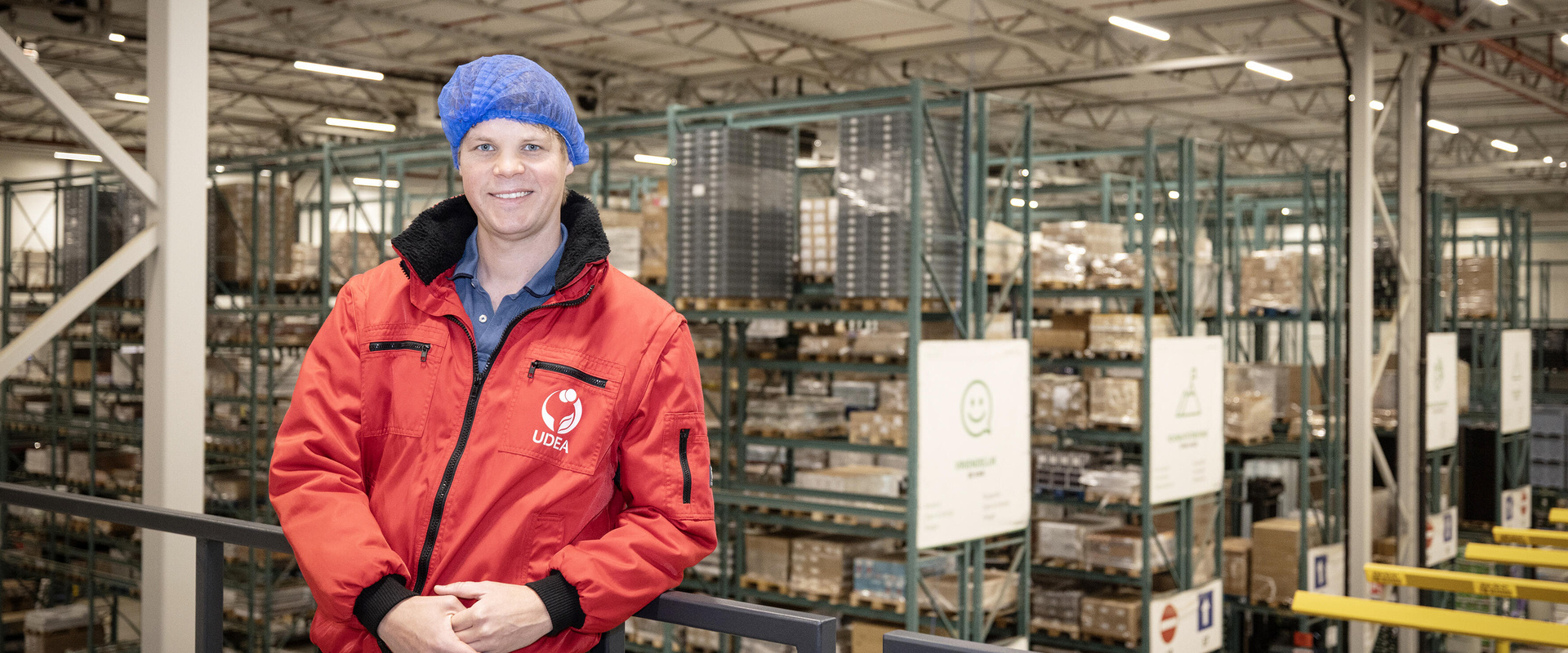 Verschilmaker Steven IJzerman van biologische groothandel Udea